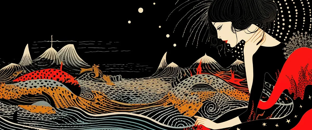 Ilustración inspirada en la Soledad
